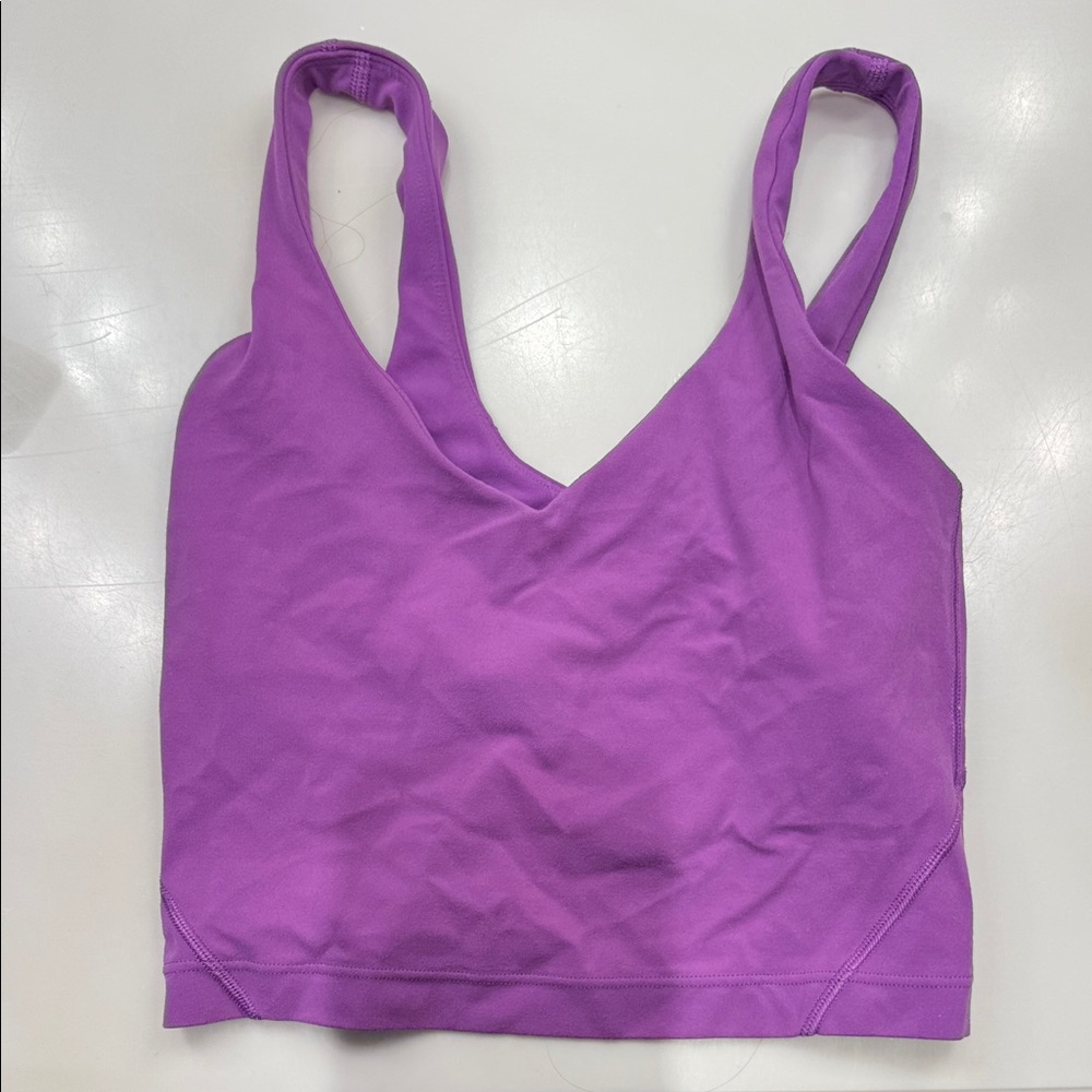 Lululemon Athletica Purple Bandeau Top